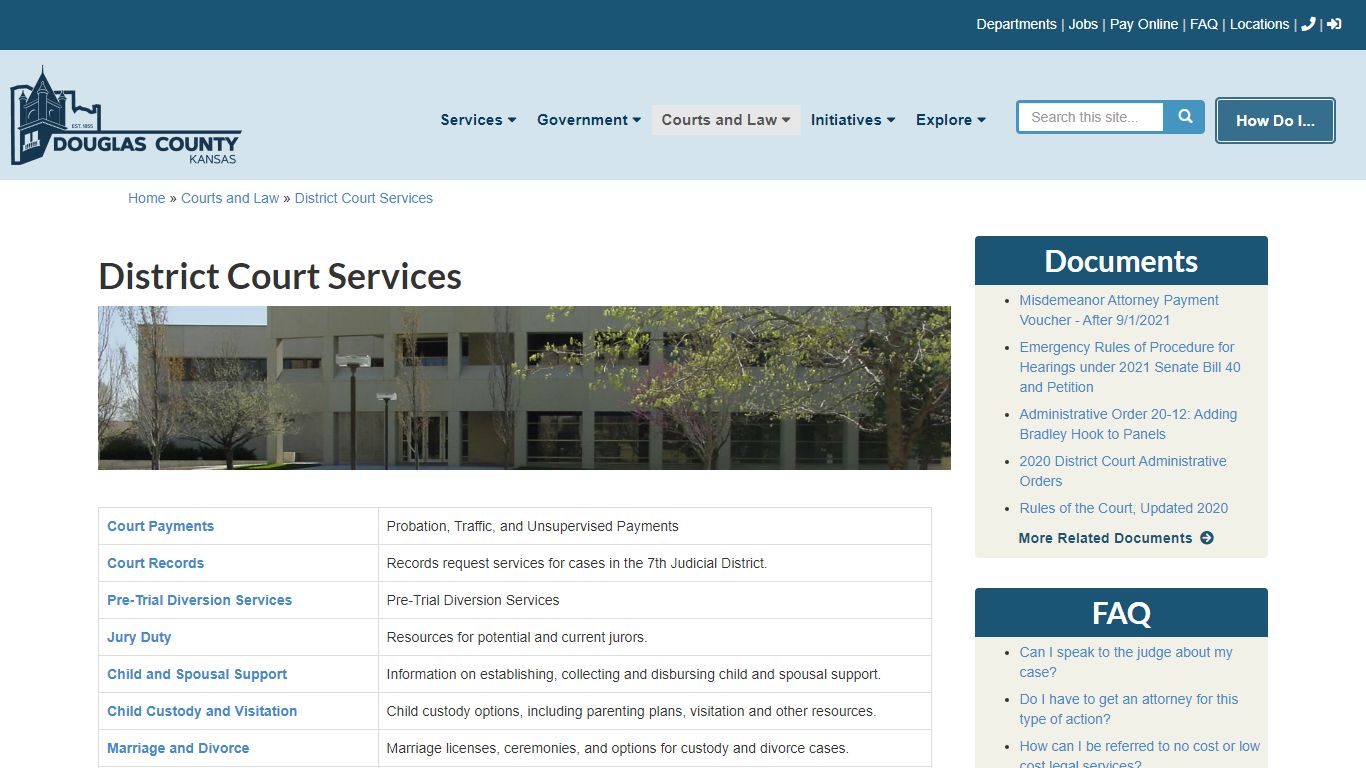 Courts | Douglas County Kansas